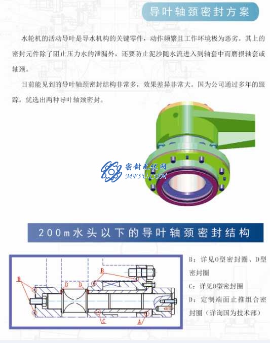 水輪機密封—導葉密封