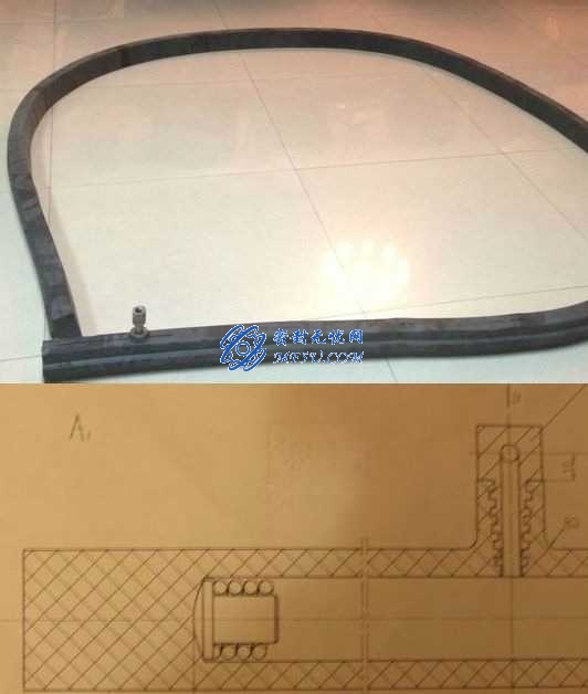 水電站用新老結構的空氣圍帶對比