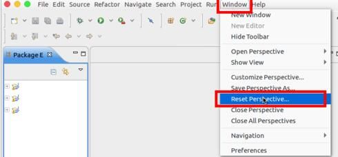 eclipse恢復(fù)默認(rèn)布局的具體方法