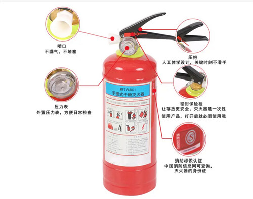 電起火用什么滅火器? 電起火用什么滅火器?